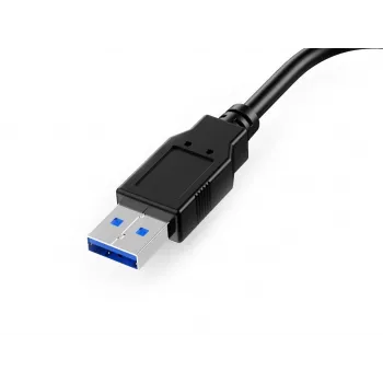 Equip USB 3.0 VGA-adapter, 3.2 Gen 1 (3.1 Gen 1), USB Type-A, VGA (D-Sub) väljund, 1920 x 1080 pikslit