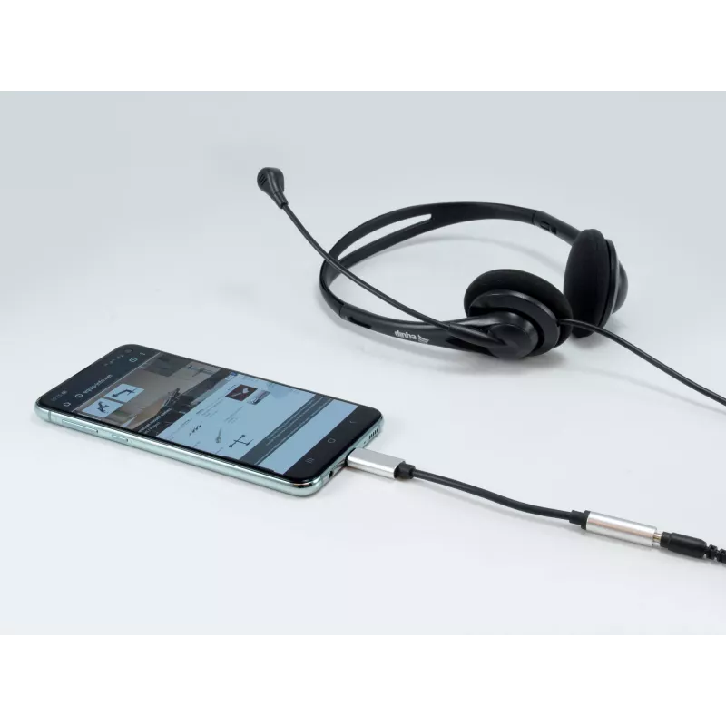 Equip USB-C 3,5 mm heli DAC-adapter