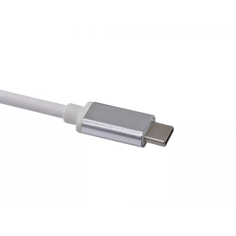 Equip USB-C 3-port USB 3.0 ja Gigabit adapteriga jaotur, USB 3.2 Gen 1 (3.1 Gen 1) Type-C, hõbedane, USB 3.2 Gen 1 (3.1 Gen 1) Type-A, WLAN, alumiinium, 22 mm, 15 mm