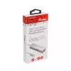 Equip USB-C 3-port USB 3.0 ja Gigabit adapteriga jaotur, USB 3.2 Gen 1 (3.1 Gen 1) Type-C, hõbedane, USB 3.2 Gen 1 (3.1 Gen 1) Type-A, WLAN, alumiinium, 22 mm, 15 mm