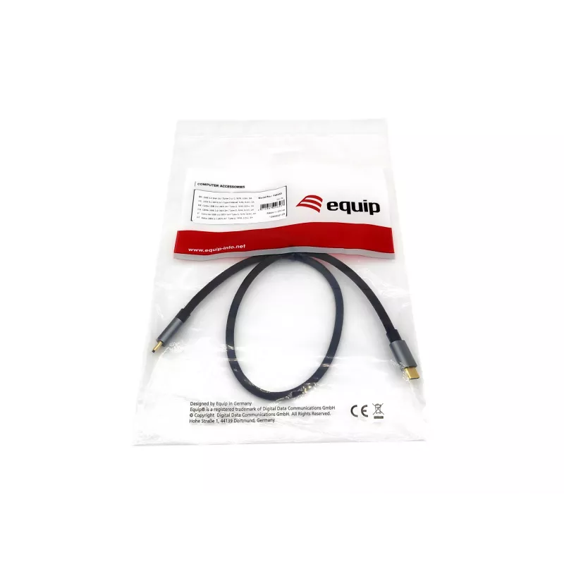 Equip USB 3.2 Gen 2x1 USB-C to C, M/M, 0.5 m, 5A
