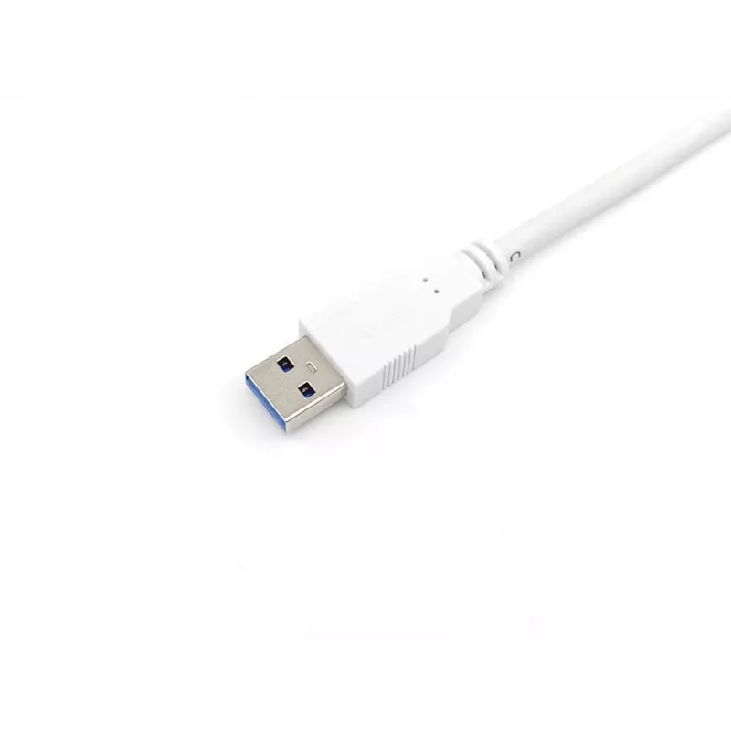 Equip USB 3.2 Gen 1 USB-C to A kaabel, M/M, 1 m, 1 m, USB A, USB C, USB 3.2 Gen 1 (3.1 Gen 1), 5 Gbit/s, Valge