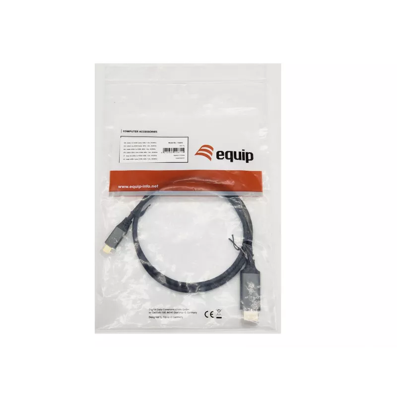 Equip USB-C–HDMI-kaabel, M/M, 1,0 m, 4K/60Hz