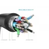 Equip USB-C – Serial DB9 kaabel M/M 1,5 m must