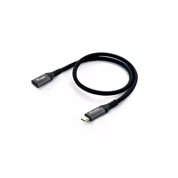 Equip USB 3.2 Gen 2 C-C pikenduskaabel, I/E, 0.5 m, 4K/60Hz, 10Gbps