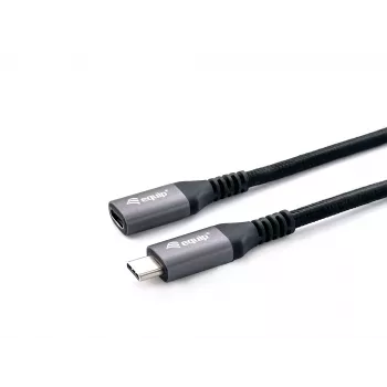 Equip USB 3.2 Gen 2 C-C pikenduskaabel, I/E, 0.5 m, 4K/60Hz, 10Gbps