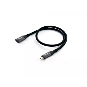 Equip USB 3.2 Gen 2 C-C pikenduskaabel, M/F, 1,0 m, 4K/60Hz, 10Gbps