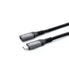 Equip USB 3.2 Gen 2 C-C pikenduskaabel, M/F, 1,0 m, 4K/60Hz, 10Gbps