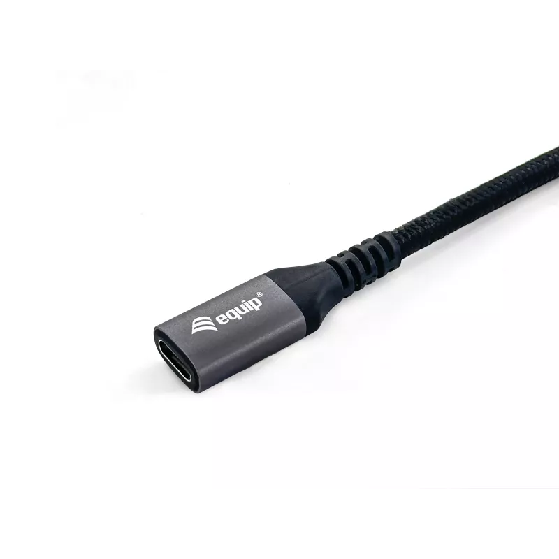 Equip USB 3.2 Gen 2 C-C pikenduskaabel, M/F, 1,0 m, 4K/60Hz, 10Gbps