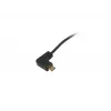 Equip USB 2.0 C to C 90° nurgaga spiraalkaabel M/M 1 m must