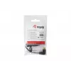 Equip USB 2.0 C to C 90° nurgaga spiraalkaabel M/M 1 m must