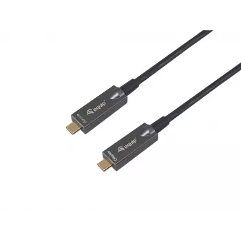Equip USB-C kuni C aktiivne optiline kaabel, M/M, 5,0 m, PD 60W, 4K/60Hz, 10Gbps, Video+Andmed+PD