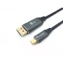 Equip USB-C to DisplayPort Premium kaabel, M/M, 1.0m, 8K/60Hz