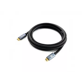 Equip USB 3.2 Gen 2 C–C-kaabel, M/M, 2,0 m, 5 A, PD 100 W, 4K/60 Hz, 10 Gbps