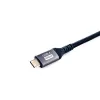Equip USB 4 Gen 3 C-C-kaabel, M/M, 2,0 m, PD3.1 240 W, 8K/60 Hz, 40 Gbps, must