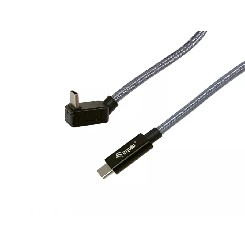 Equip USB 3.2 Gen 2x2 C–C U-pistikuga kaabel, 1,0 m, must, M/M, PD240W, 4K/60Hz, 20 Gbps