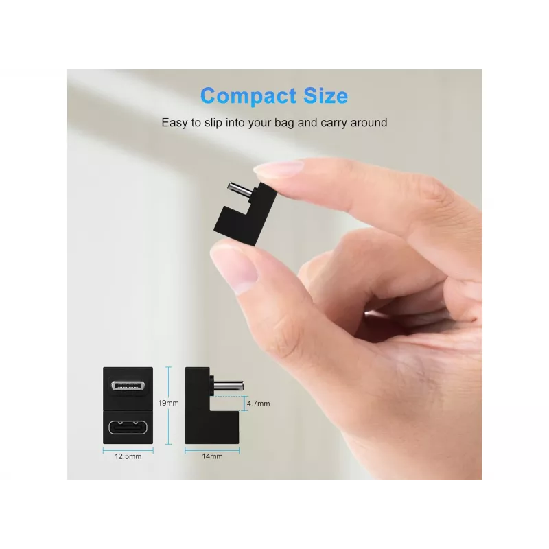 USB-C U-pistikupesa adapter Equip 133476 10 Gbps PD 100 W 2 tk
