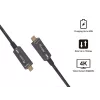 Equip USB-C–C aktiivne optiline kaabel, M/M, 15 m, PD 60 W, 4K/60 Hz, 10 Gbit/s, Video+Andmed+PD