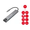 Equip USB-C 8-ühes mitmeotstarbeline adapter, juhtmega, USB USB-C, 100 W, 1000 Mbit/s, 1000BASE-T, IEEE 802.3ab