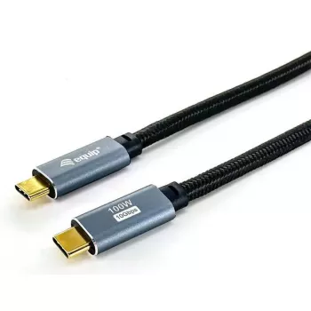 USB C kuni C kaabel EQUIP 3,0 m — USB 3.2 Gen 2 (10 Gbps), PD100W, 4K/60Hz, must