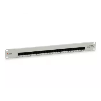 Equip 25-pordiline Cat.3 RJ45 ISDN patch-paneel, helehall