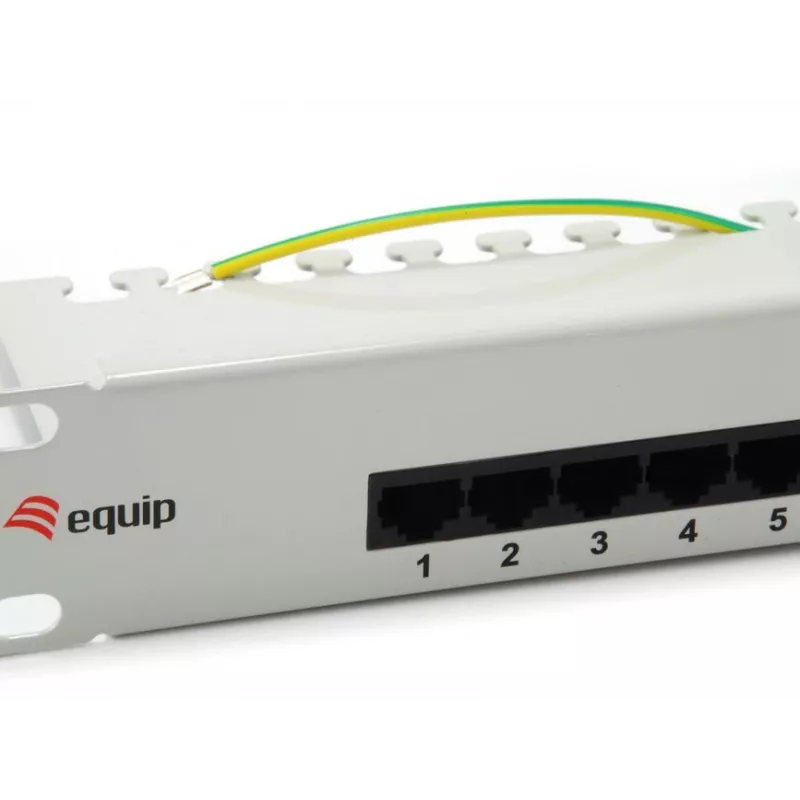 Equip 25-pordiline Cat.3 RJ45 ISDN patch-paneel, helehall