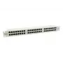 Equip 48-pordine Cat.6 varjestatud patch-paneel, helehall