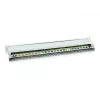 Equip 48-pordine Cat.6 varjestatud patch-paneel, helehall