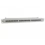 Equip 24-porti Cat.6A varjestatud jaotuspaneel, helehall, 10/100/1000Base-T(X), Gigabit Ethernet, 1000 Mbit/s, RJ-45, Cat6a, riiulipaigaldus