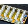 Equip 16-pordiline Cat.6 varjestatud jaotuspaneel, must, 10/100/1000Base-T(X), Gigabit Ethernet, 1000 Mbit/s, RJ-45, Cat6, riiulipaigaldus