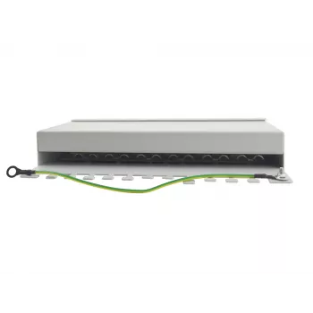 Equip 12-pordiline Cat.6 lauapealt paigaldatav jaotuspaneel, helehall, 10/100/1000Base-T(X), Gigabit Ethernet, 1000 Mbit/s, RJ-45, Cat6, 1U