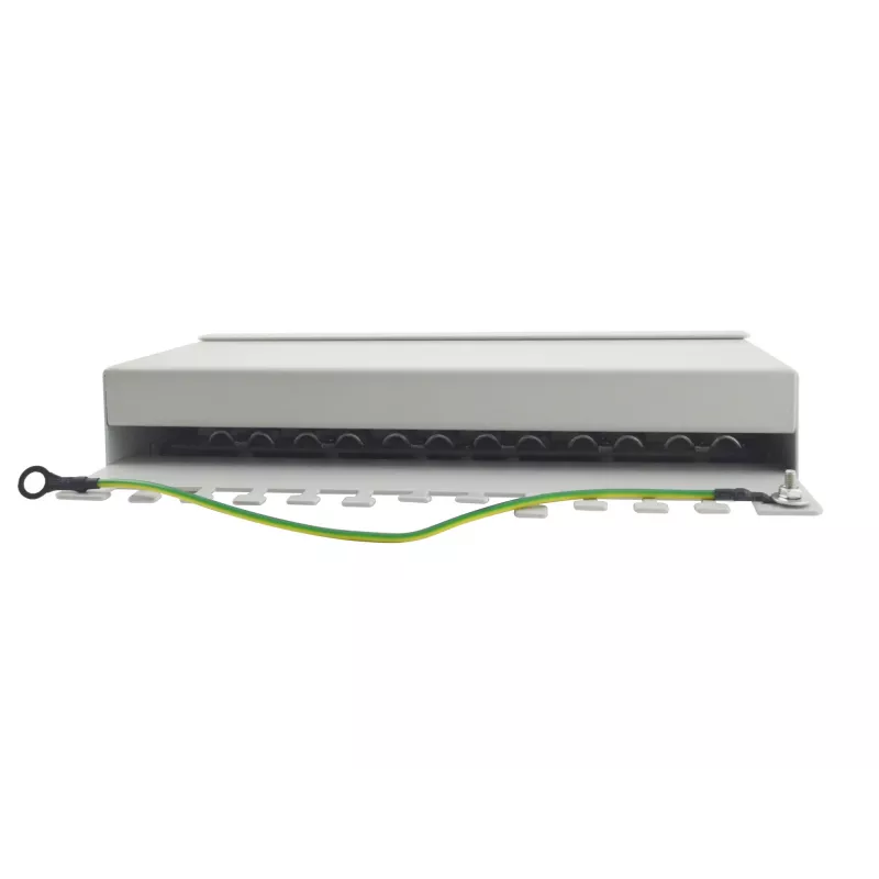 Equip 12-pordiline Cat.6 lauapealt paigaldatav jaotuspaneel, helehall, 10/100/1000Base-T(X), Gigabit Ethernet, 1000 Mbit/s, RJ-45, Cat6, 1U