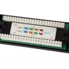 Equip 24-Port Cat.5e Unshielded Patch Panel, Must, Cat5e, Rack mounting, 1U, Must, RoHS, CE