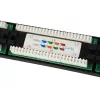 Equip 24-Port Cat.5e Unshielded Patch Panel, Must, Cat5e, Rack mounting, 1U, Must, RoHS, CE