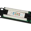 Equip 24-Port Cat.5e Unshielded Patch Panel, Must, Cat5e, Rack mounting, 1U, Must, RoHS, CE