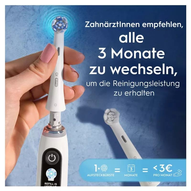 Oral-B iO Ultimate Clean asendusharjapead, valge, 2 tk