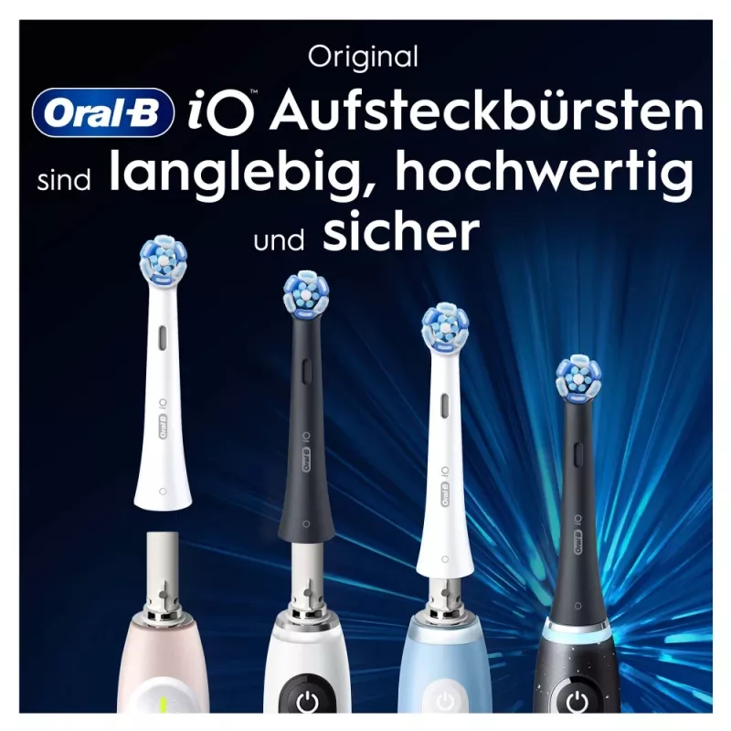 Oral-B iO Ultimate Clean asendusharjapead, valge, 2 tk