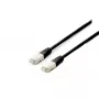 Võrgukaabel Equip Cat.6A Platinum S/FTP RJ-45 3,0 m Must