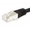 Equip Cat.6A Platinum S/FTP plaasterkaabel, 10 m, must