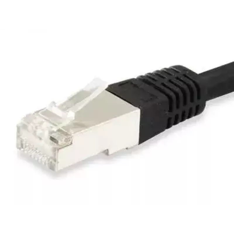 Equip Cat.6A Platinum S/FTP plaasterkaabel, 10 m, must