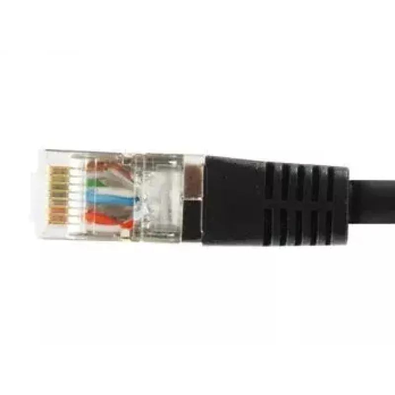 Equip Cat.6A Platinum S/FTP plaasterkaabel, 10 m, must