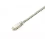 Equip Cat.6A Platinum S/FTP patch-kaabel, 20 m, hall, 20 m, Cat6a, S/FTP (S-STP), RJ-45, RJ-45, hall