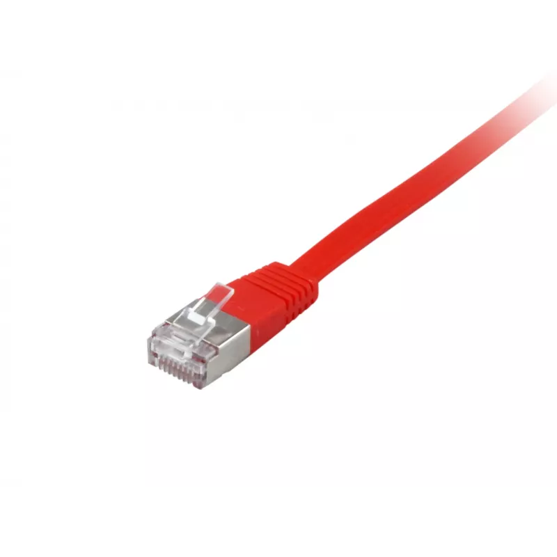 Equip Cat.6A U/FTP lame patch-kaabel, 0,5 m, punane
