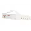 Equip Cat.6A U/UTP paigakaabel, 2,0 m, valge, 2 m, Cat6a, U/UTP (UTP), RJ-45, RJ-45, valge