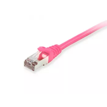 Equip Cat.6 S/FTP paikakaabel, 0,25 m, roosa