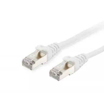 Equip Cat.6A S/FTP ühenduskaabel, valge, 0,15m, 0,15 m, Cat6a, S/FTP (S-STP), RJ-45, RJ-45, valge