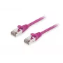 patch-kaabel Equip Cat.6A S/FTP RJ-45 0,15 m lilla