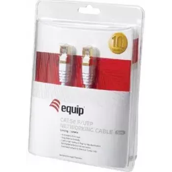 võrgukaabel Equip Cat5e F/UTP RJ-45 10m Valge