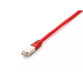 Equip Cat.6A Platinum S/FTP patch-kaabel, 0,5 m, punane, 0,5 m, Cat6a, S/FTP (S-STP), RJ-45, RJ-45, punane