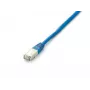 Equip Cat.6A Platinum S/FTP patch-kaabel, 1,0 m, sinine